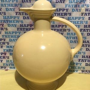 Fiestaware vintage original ivory carafe